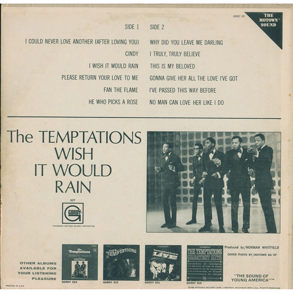 The Temptations - Wish It Would Rain