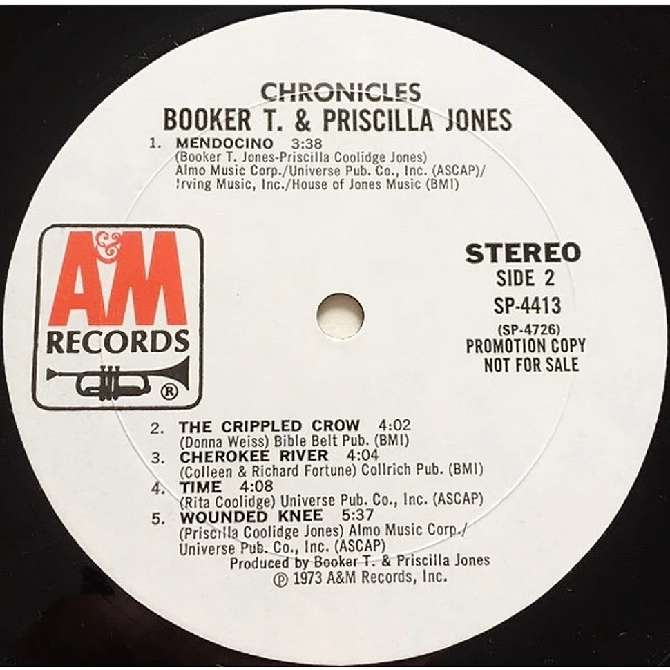 Booker T. Jones & Priscilla Jones - Chronicles