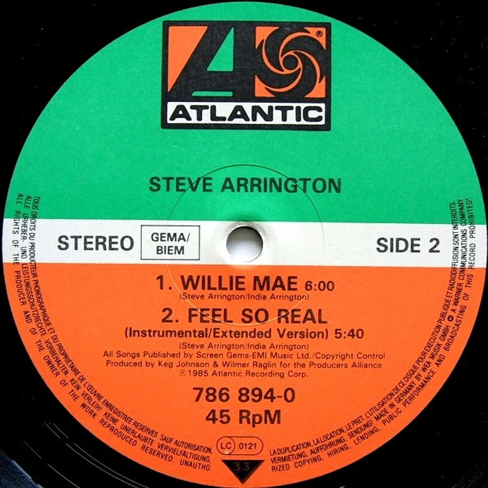 Steve Arrington - Feel So Real