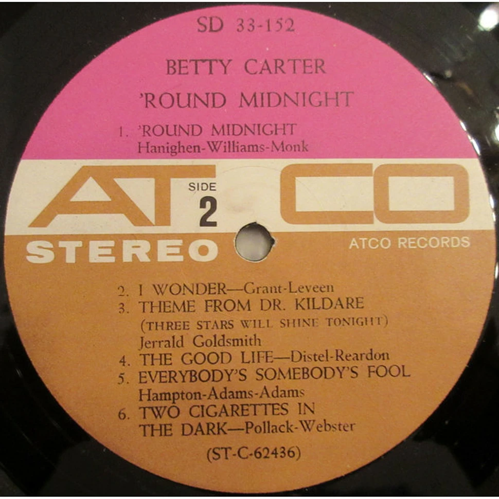 Betty Carter - 'Round Midnight