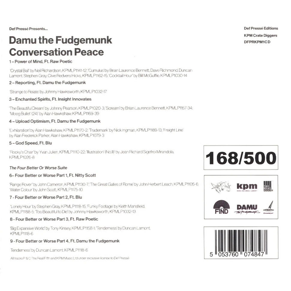 Damu The Fudgemunk - Conversation Peace