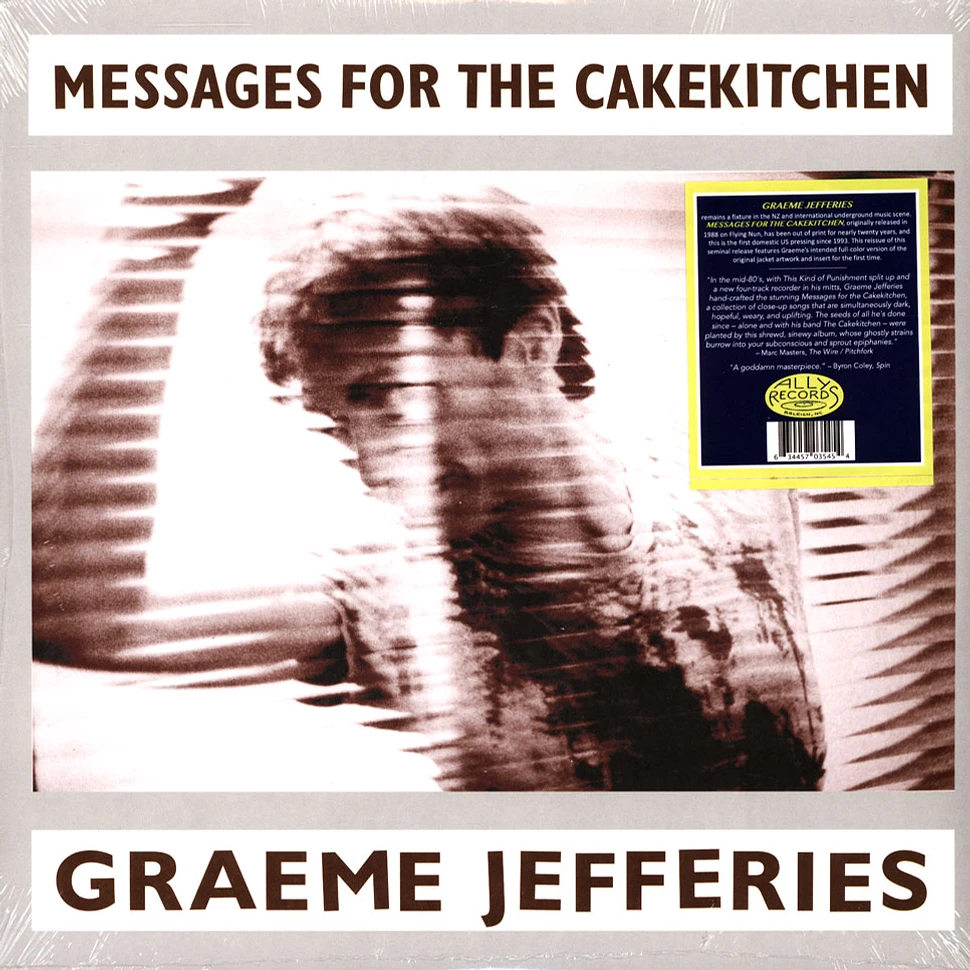 Graeme Jefferies - Messages From The Cakekitchen