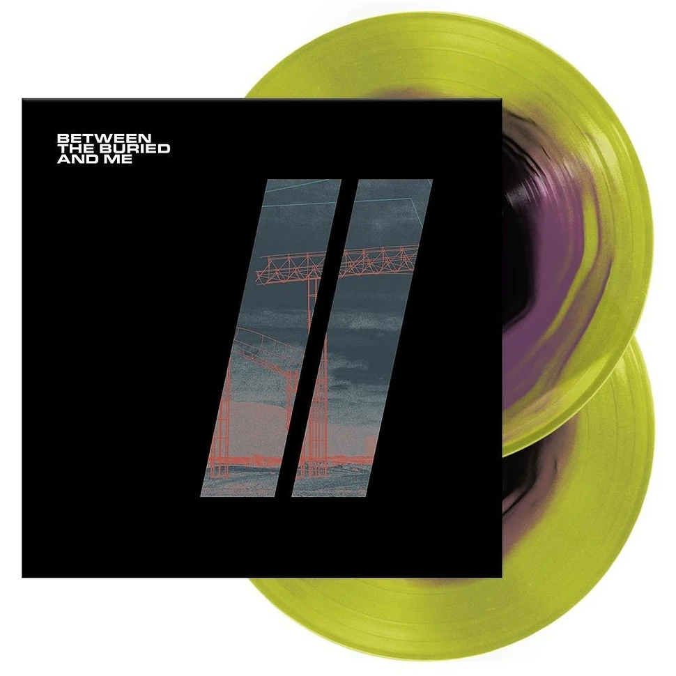 Between The Buried And Me - Colors II Black Inside Grimace Purple Inside Trans Highlighter Yellow Vinyl Edition