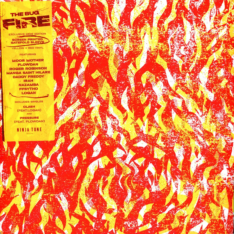 The Bug - Fire Yellow & Red Vinyl Edition