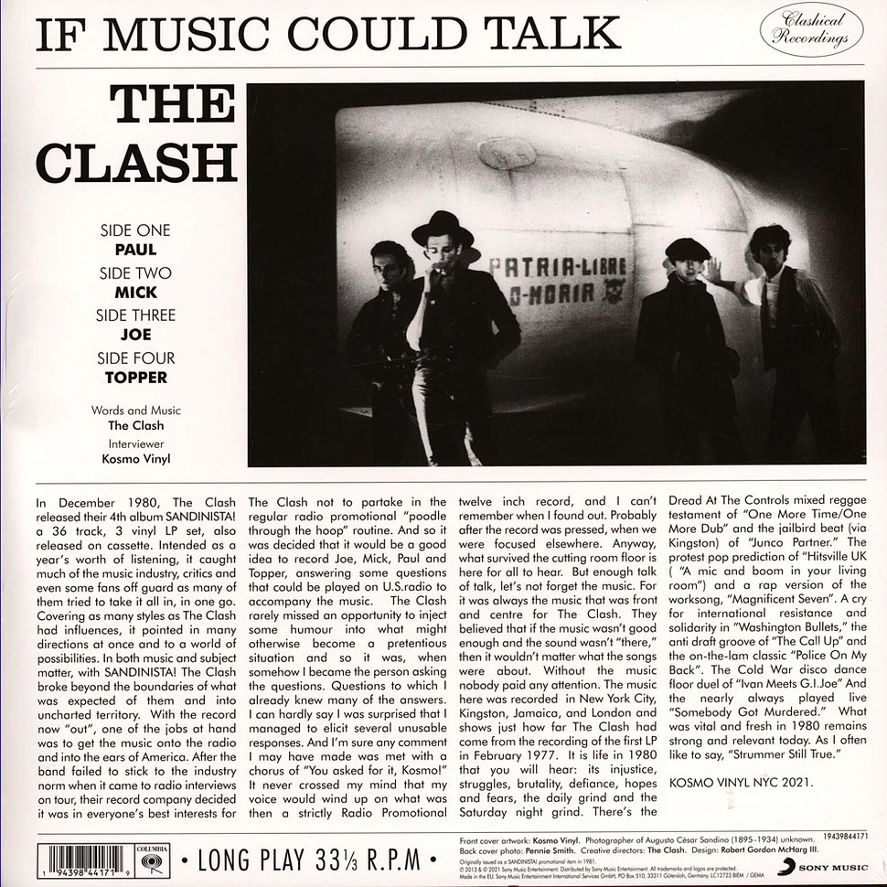 The Clash - If Music Could Talk Record Store Day 2021 Edition