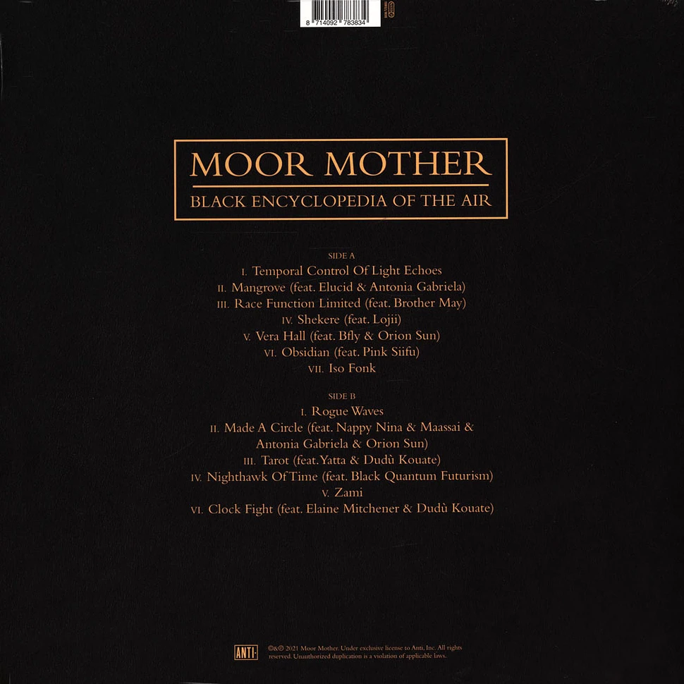 Moor Mother - Black Encyclopedia Of The Air Colored Vinyl Edition