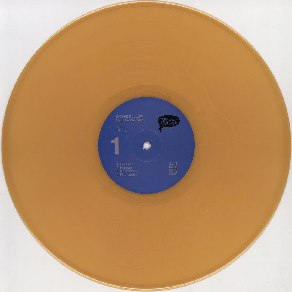 Smoke Bellow - Open For Business Gold Vinyl Edition