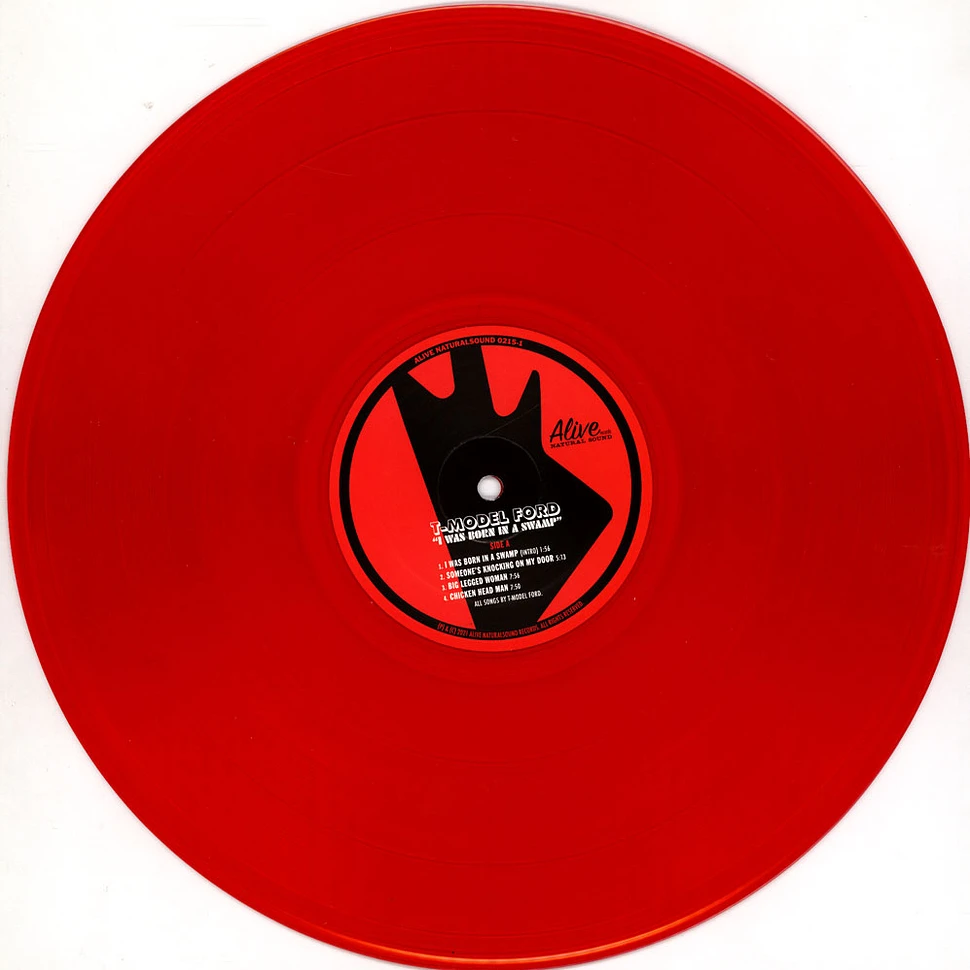 T-Model Ford - I Was Born In A Swamp Clear Red Vinyl Edition