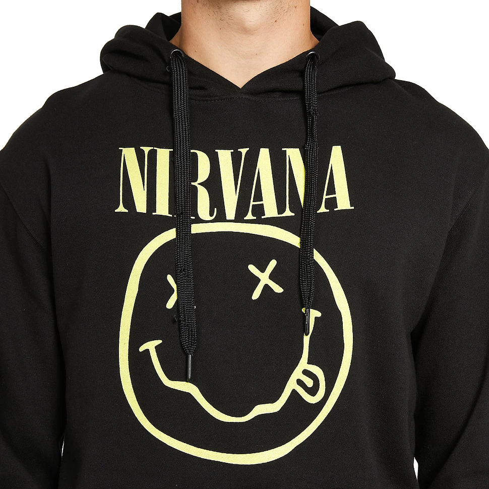 Nirvana - Yellow Logo Hoodie