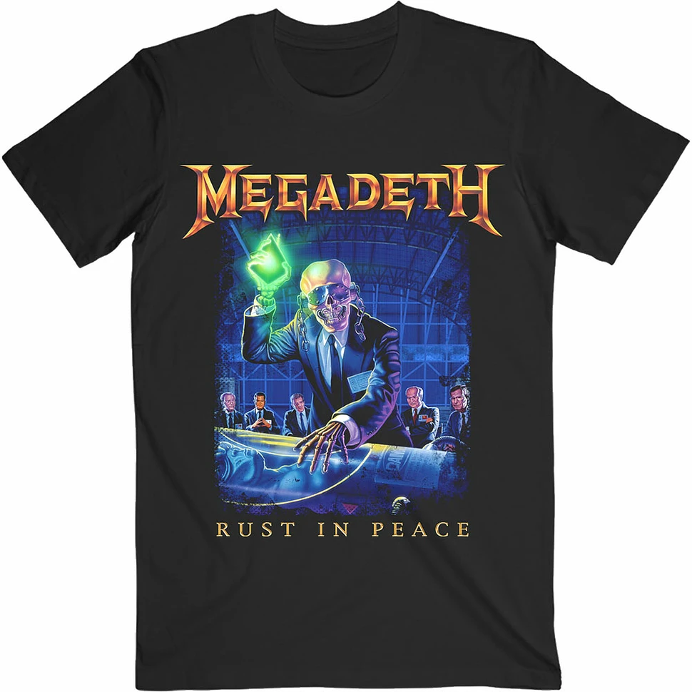Megadeth - Rust In Peace Track list T-Shirt