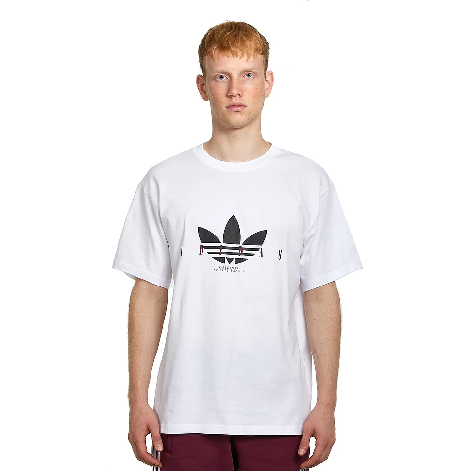 adidas - Trefoil Script Tee