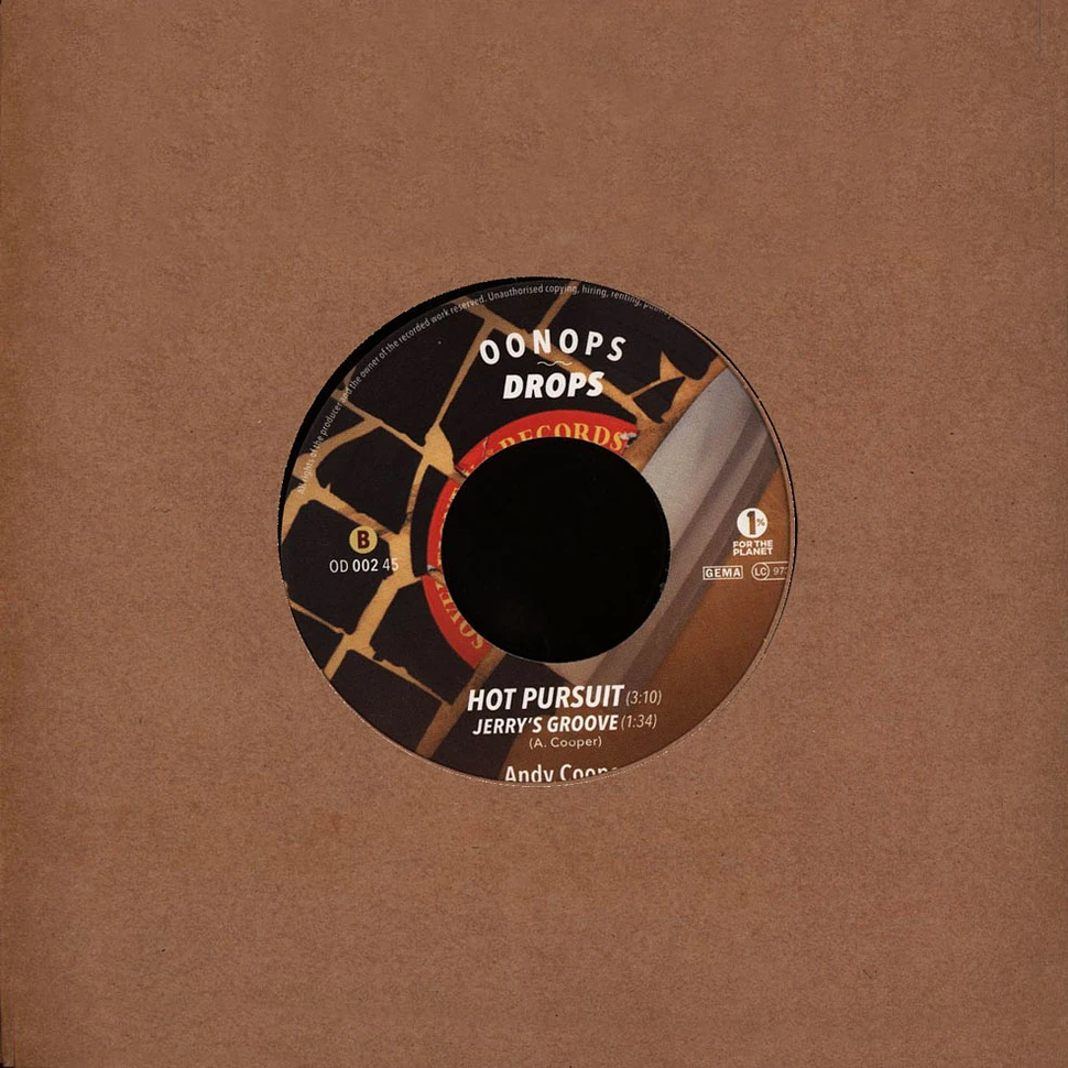 Andy Cooper - Hot Off The Chopping Block 45 Black Vinyl Edition
