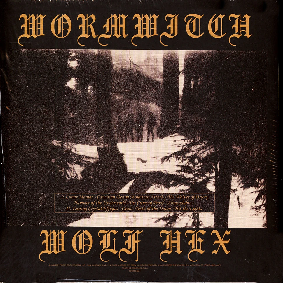 Wormwitch - Wolf Hex Gold Splatter Vinyl Edition
