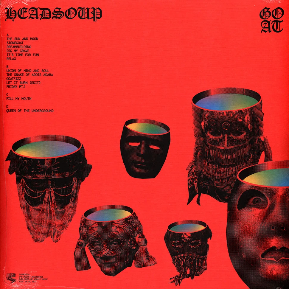 Goat - Headsoup Cyan Vinyl Edition