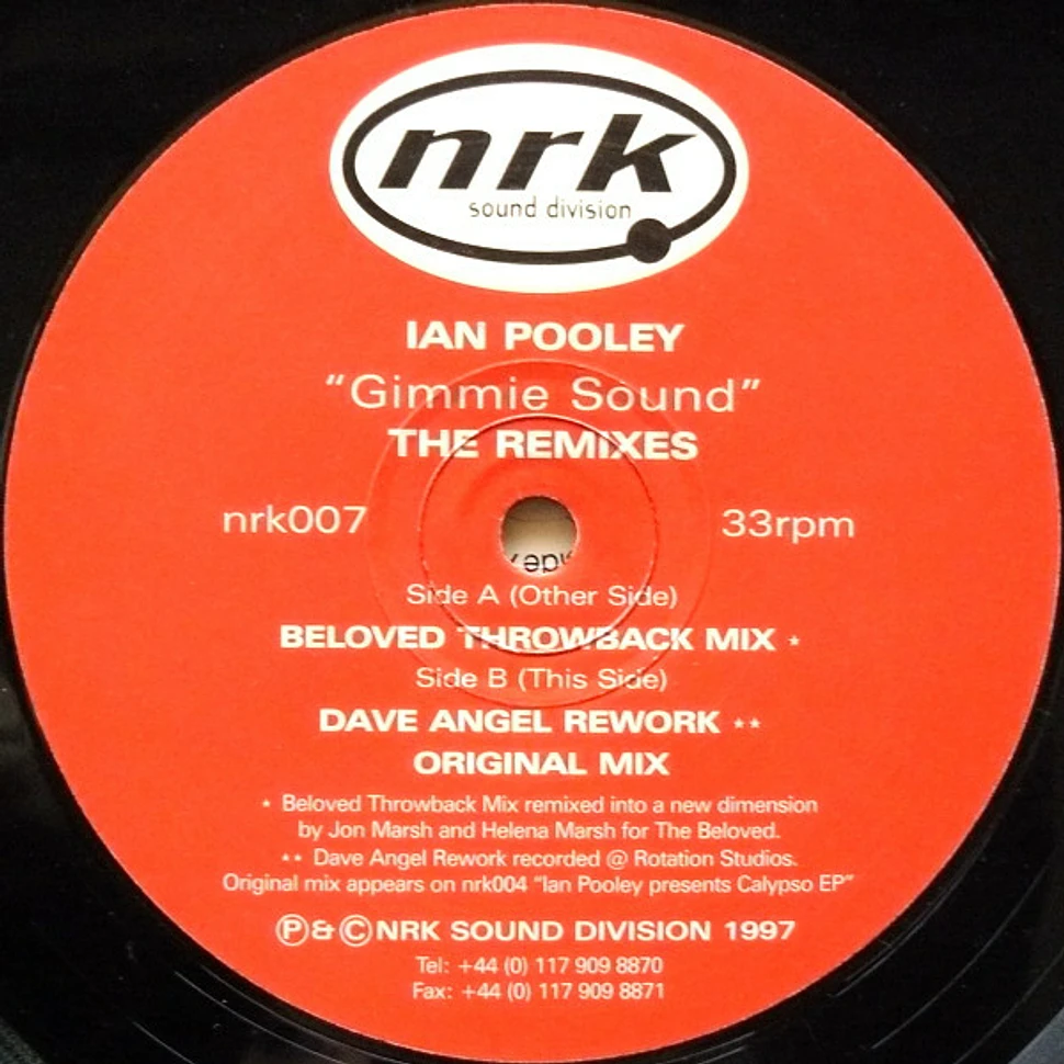 Ian Pooley - Gimmie Sound (The Remixes)