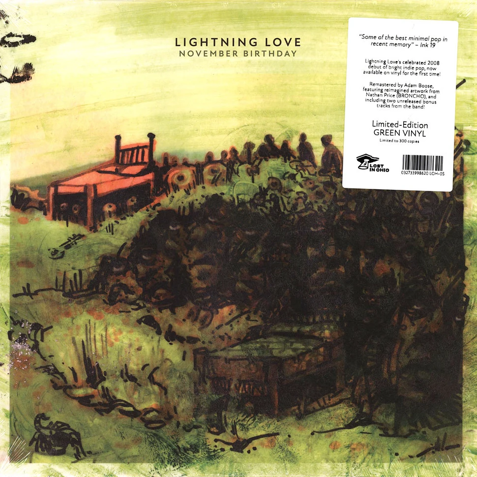 Lightning Love - November Birthday Green Vinyl Edition