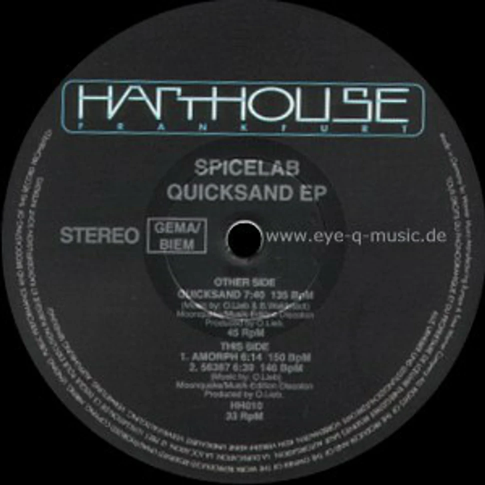 Spicelab - Quicksand EP