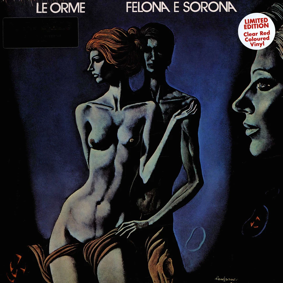 Le Orme - Felona E Sorona Italian Version Clear Red Edition