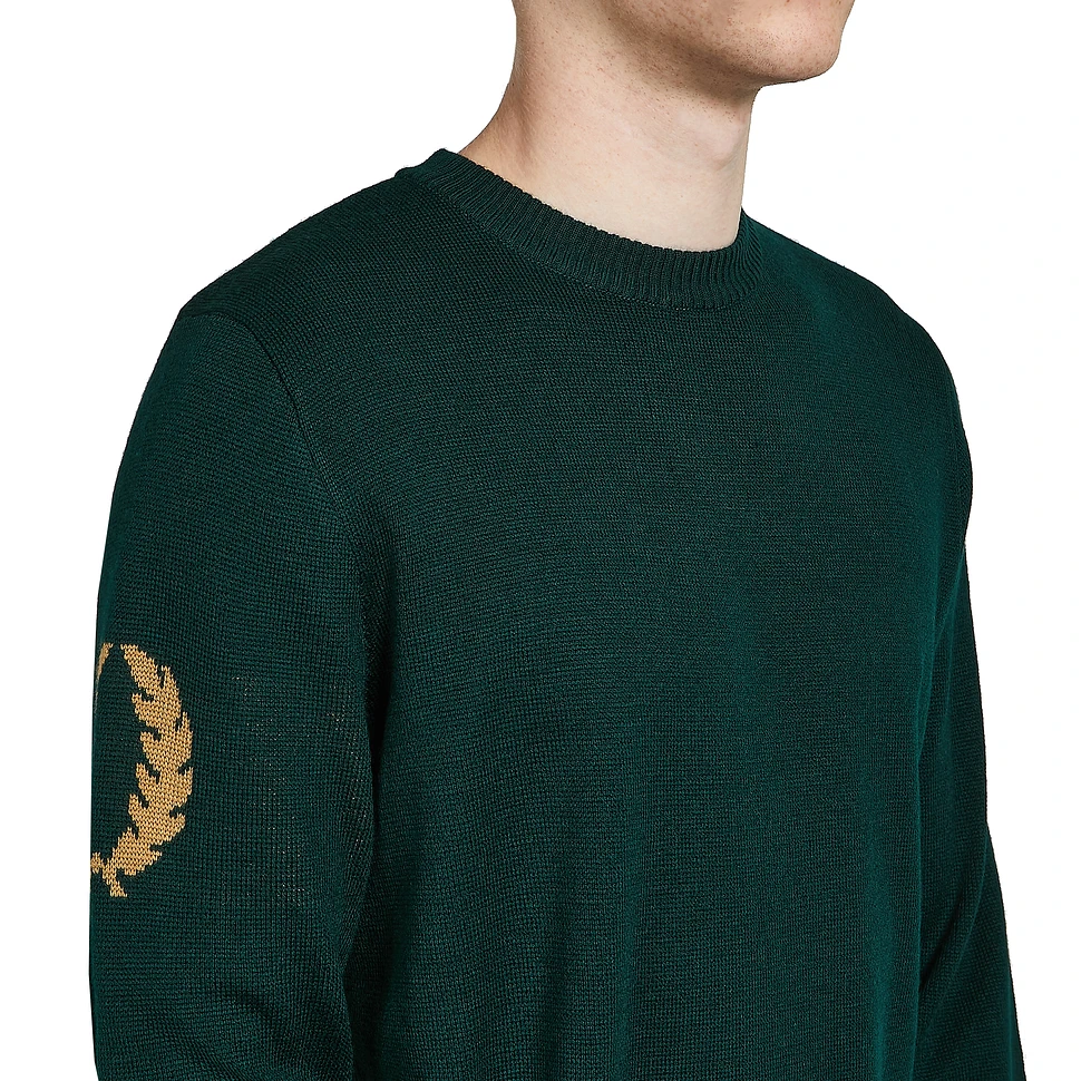 Fred Perry - Laurel Wreath Jacquard Crew