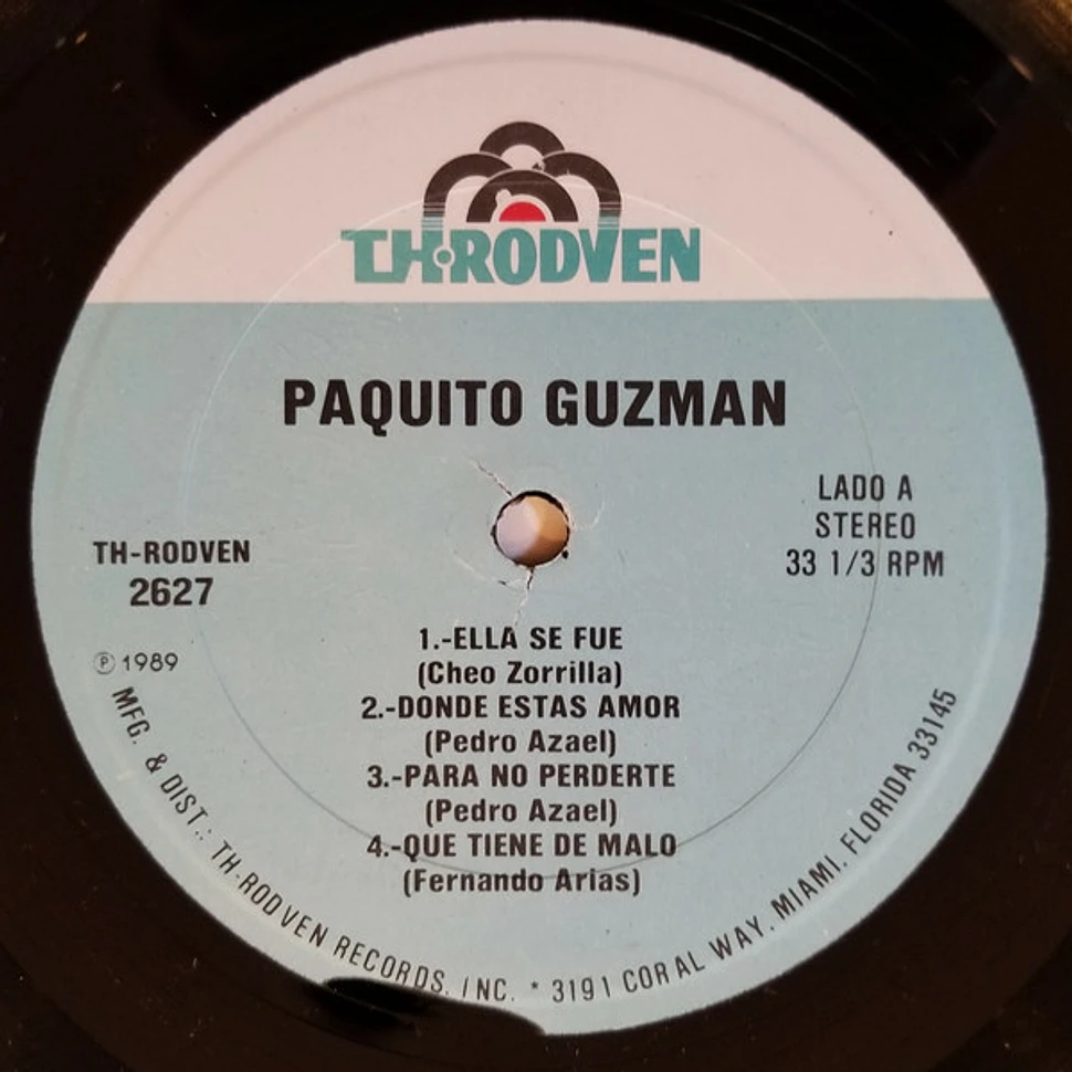 Paquito Guzman - Aqui Conmigo