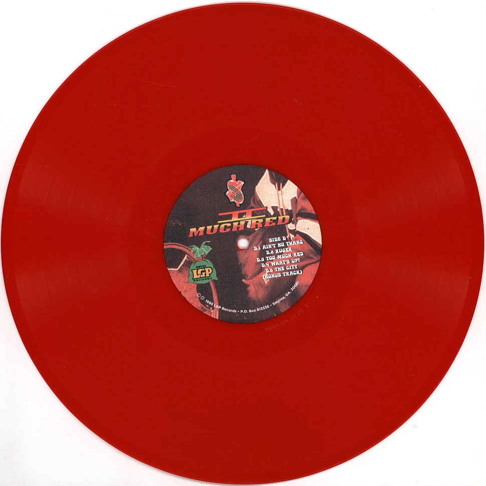 Red Money - II Much Red Vinyl Edition