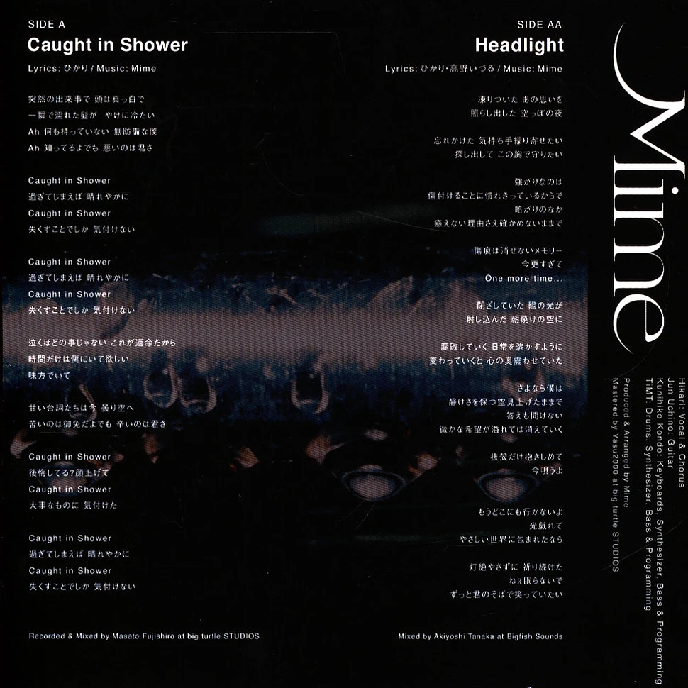 Mime - Caught In Shower / Headlight