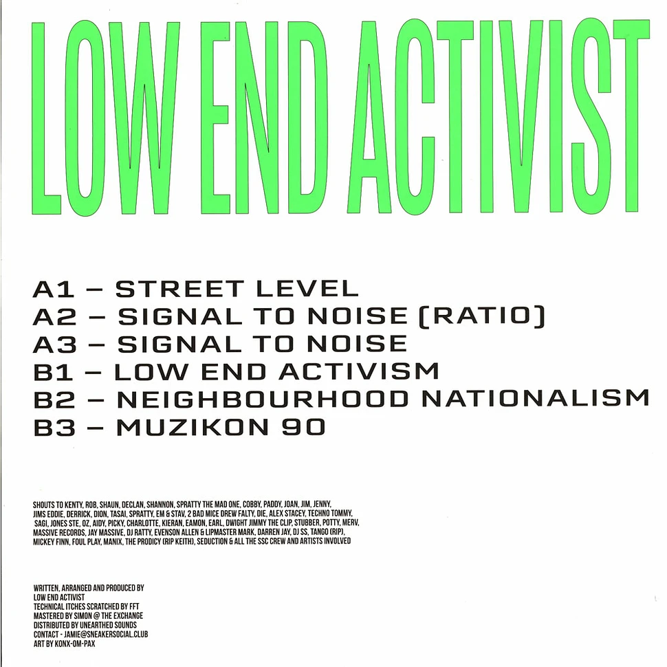 Low End Activist - Low End Activism