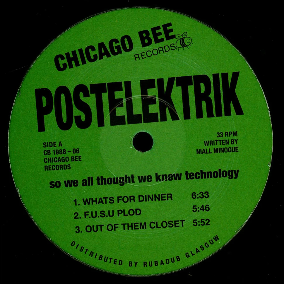 Postelektrik - So We All Thought We Knew Technology