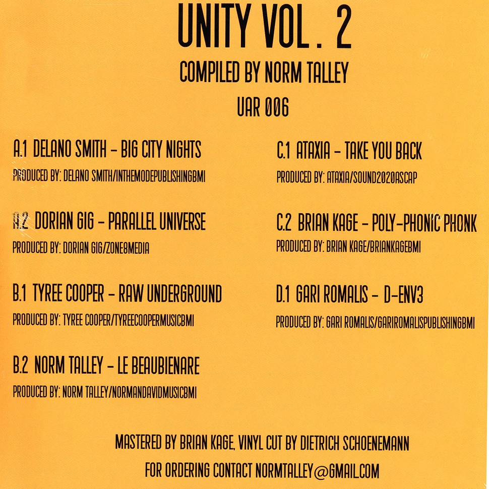 V.A. - Unity Volume 2