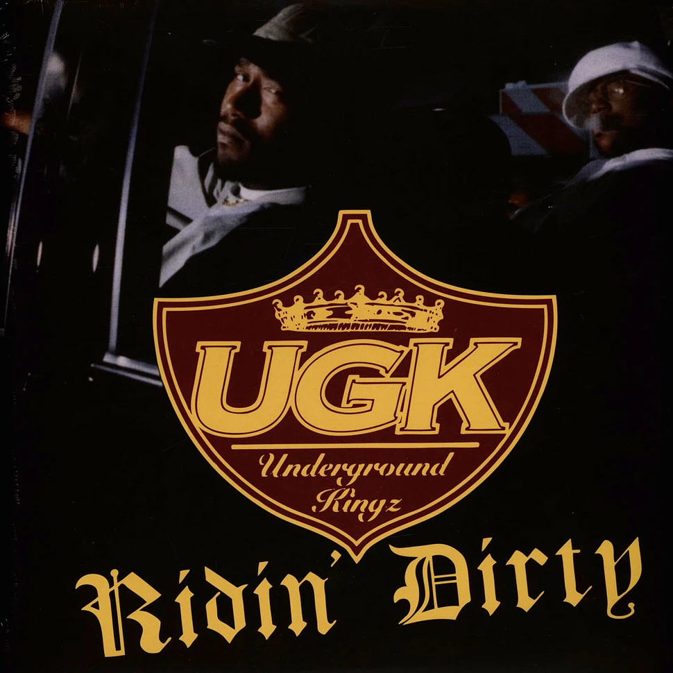 UGK - Ridin' Dirty Black Vinyl Edition