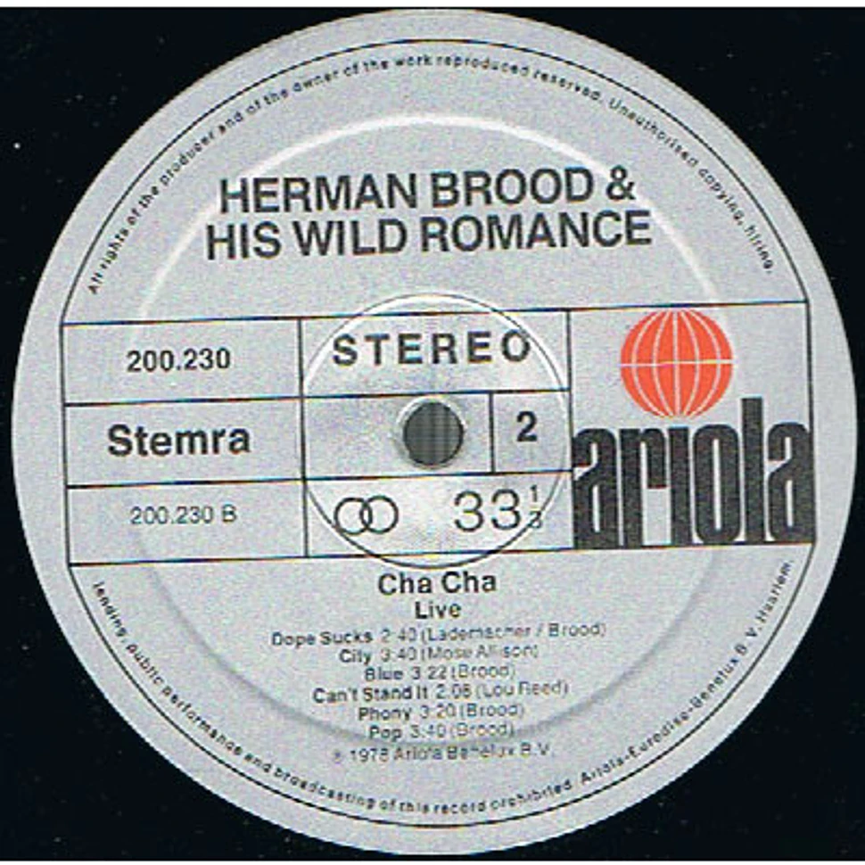 Herman Brood & His Wild Romance - Cha Cha