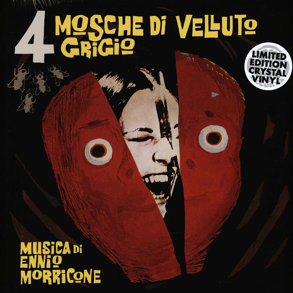 Ennio Morricone - 4 Mosche Di Velluto Grigio Crystal Clear Vinyl Edition