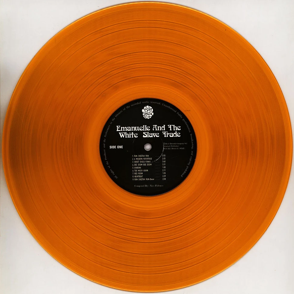 Nico Fidenco - OST Emanuelle And The White Slave Trade Orange Vinyl Edition