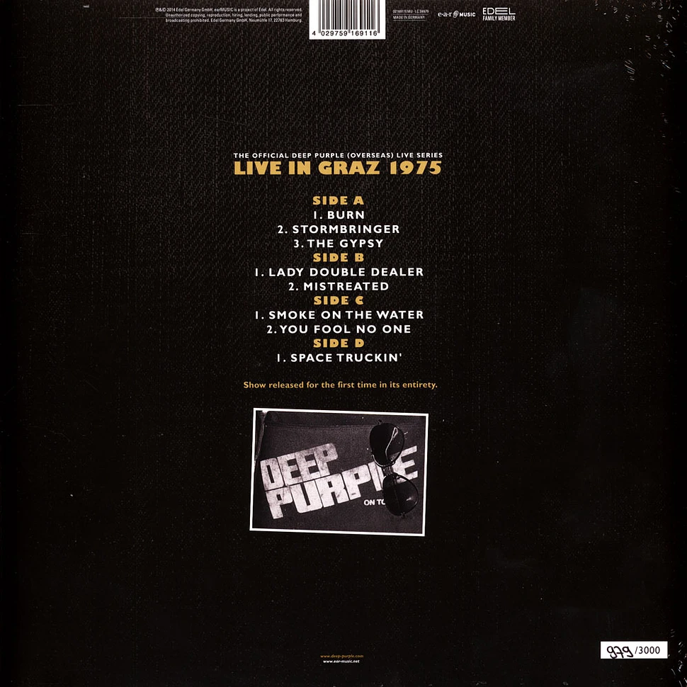 Deep Purple - Graz 1975 Red Gold Vinyl Edition