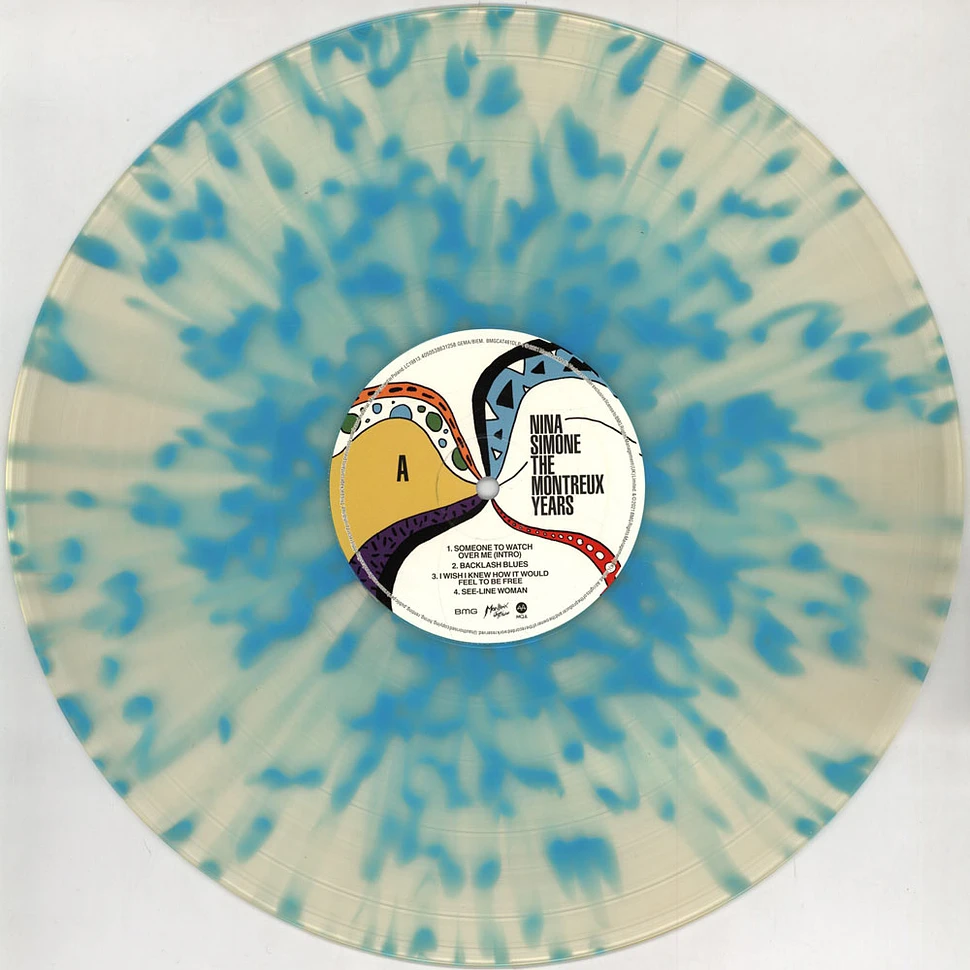 Nina Simone - The Montreux Years Limited Turquoise/ Yellow & White Splatter Vinyl Edition