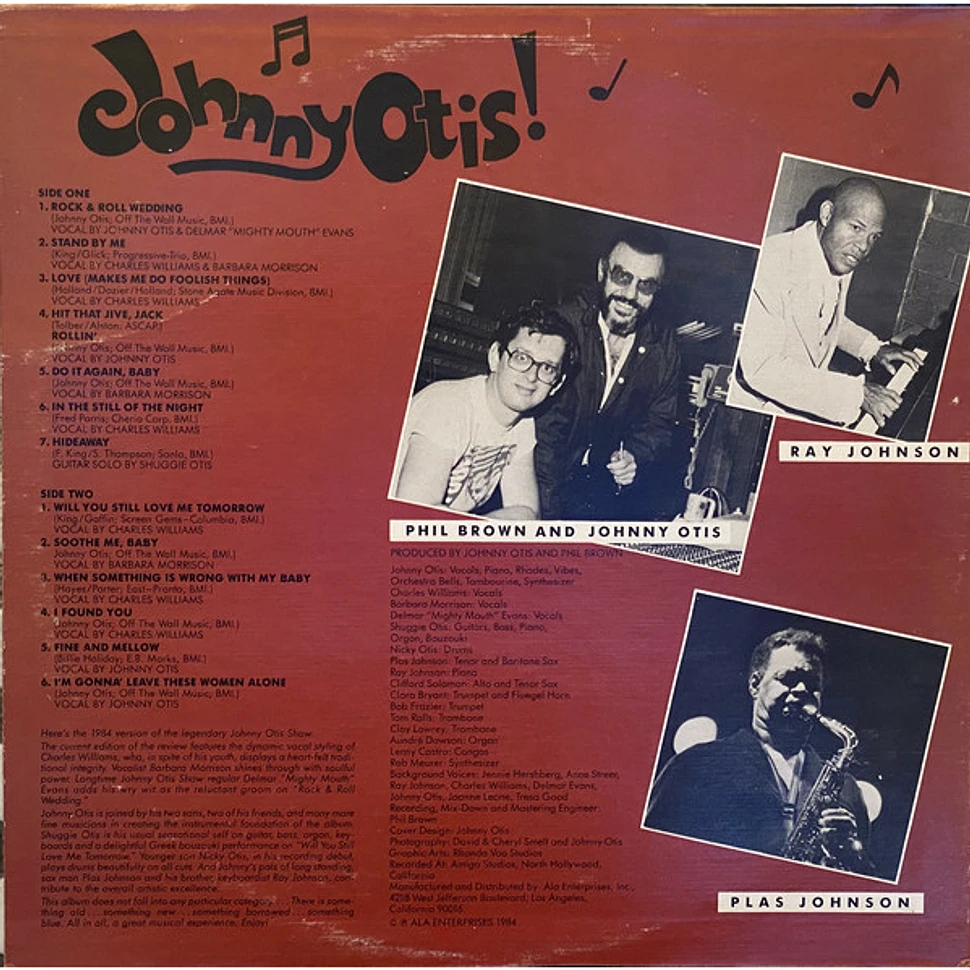 Johnny Otis - Johnny Otis! Johnny Otis!: The 1984 Johnny Otis Show