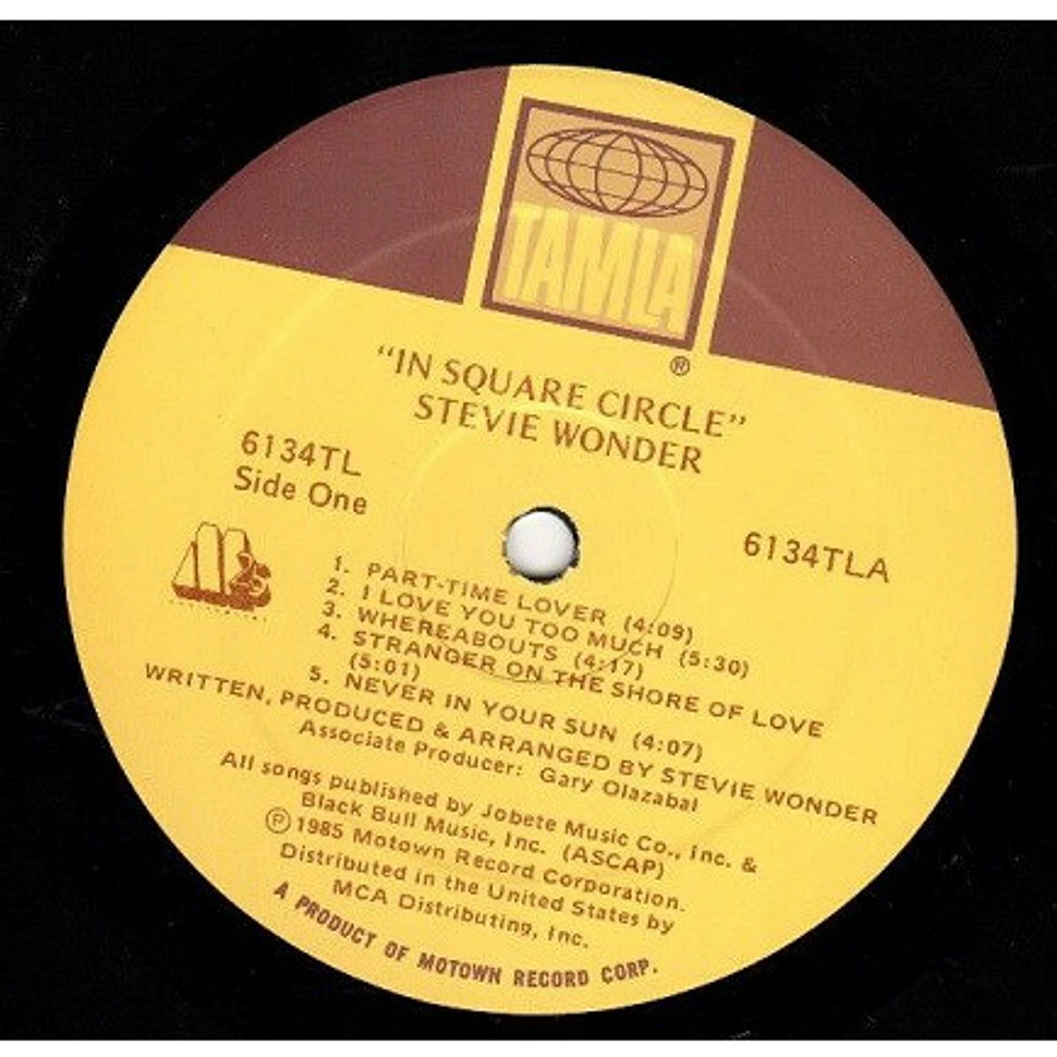 Stevie Wonder - In Square Circle