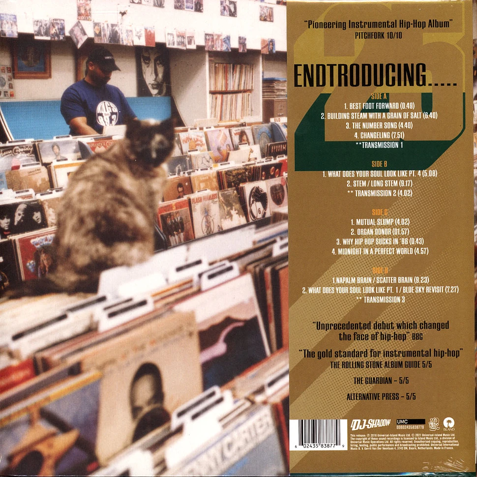 DJ Shadow - Endtroducing 25th Anniversary Abbey Road Half Speed Mastering Edition