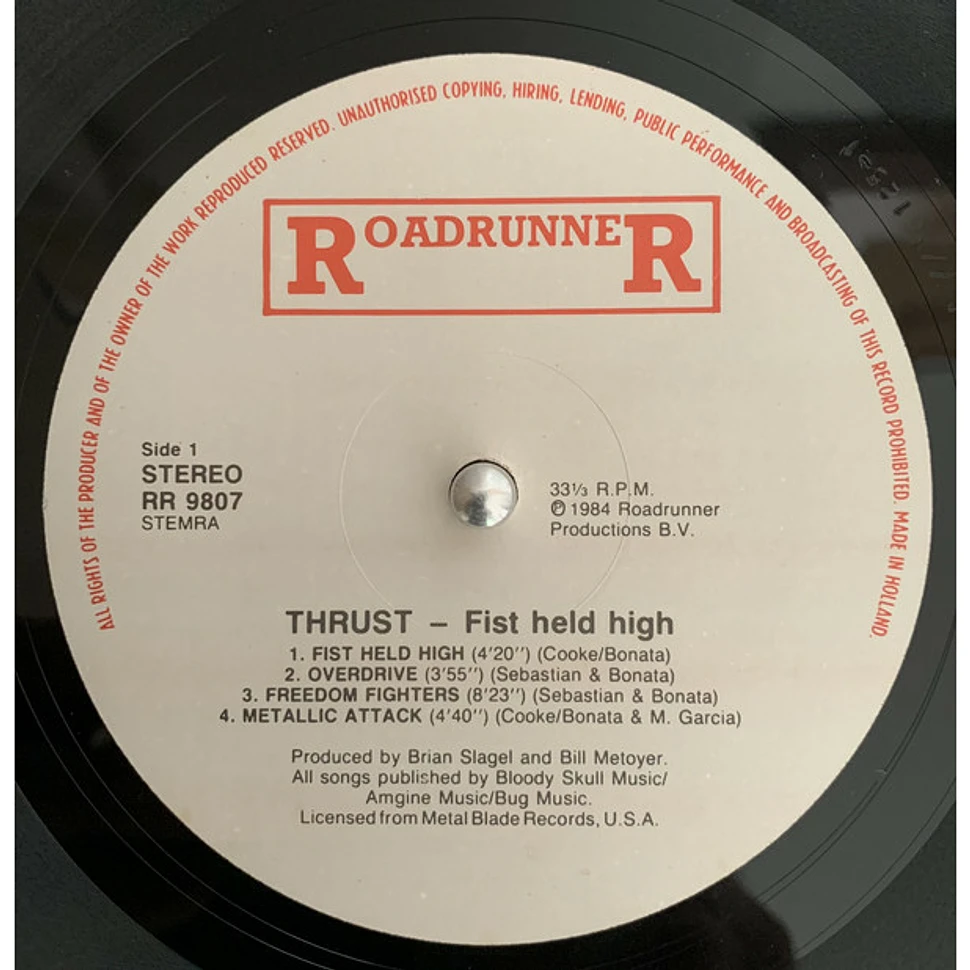 Thrust - Fist Held High