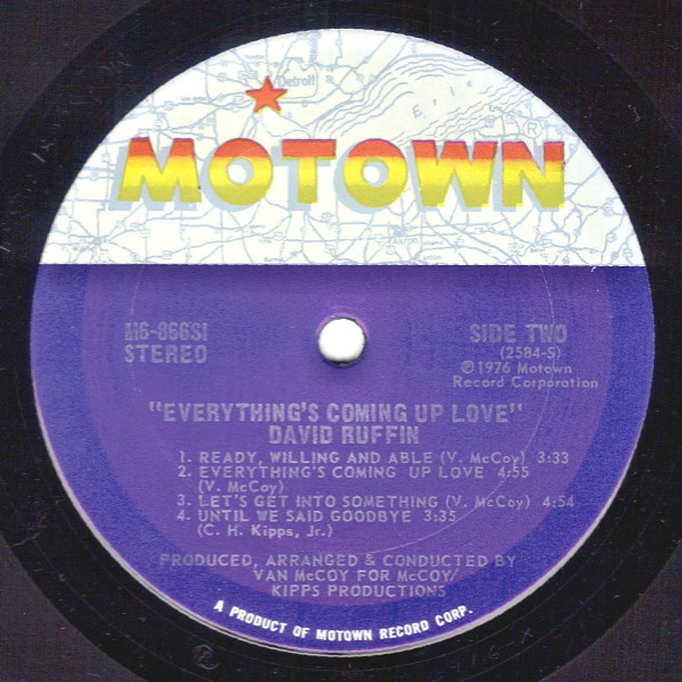 David Ruffin - Everything's Coming Up Love