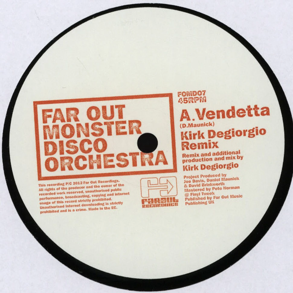 Far Out Monster Disco Orchestra - Vendetta