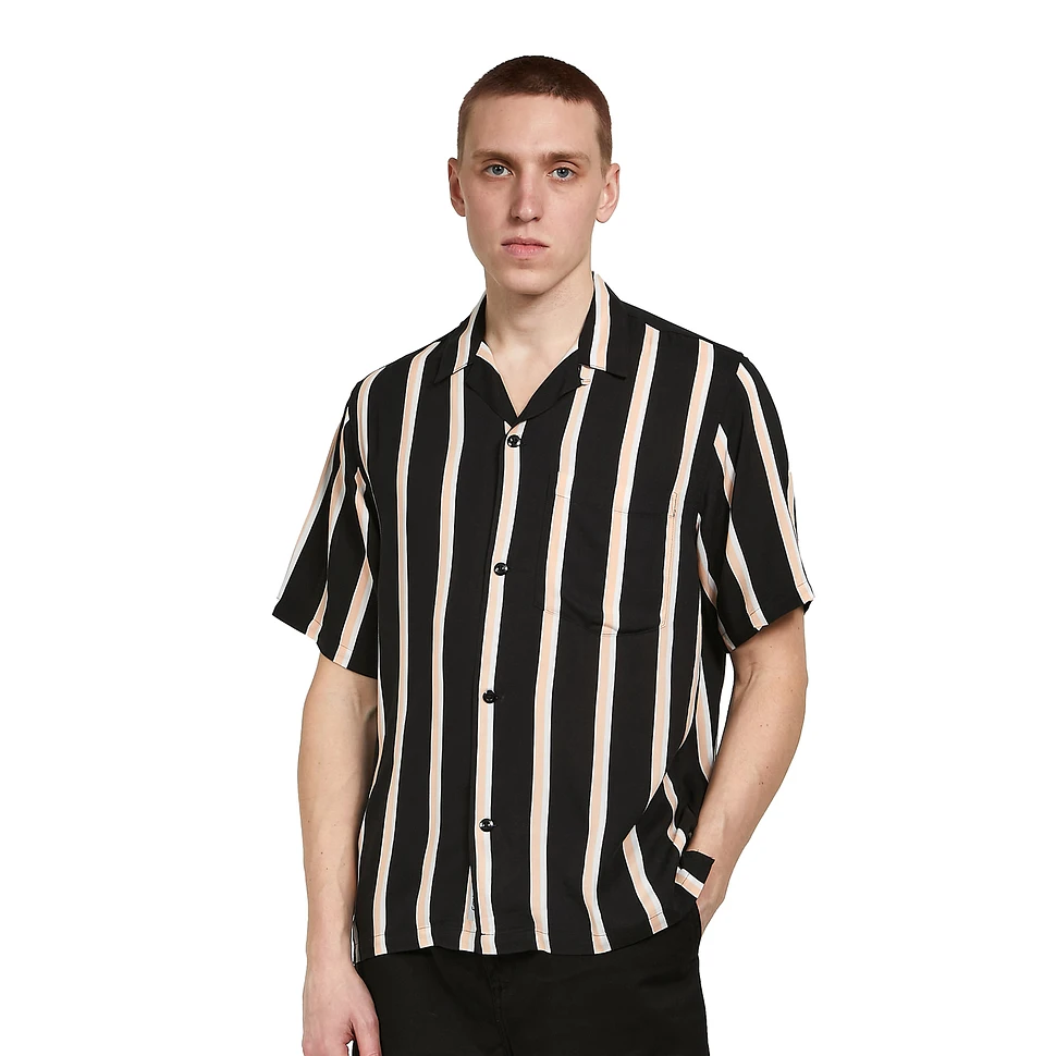 Carhartt WIP - S/S Gelder Shirt (Gelder Stripe / Black) | HHV