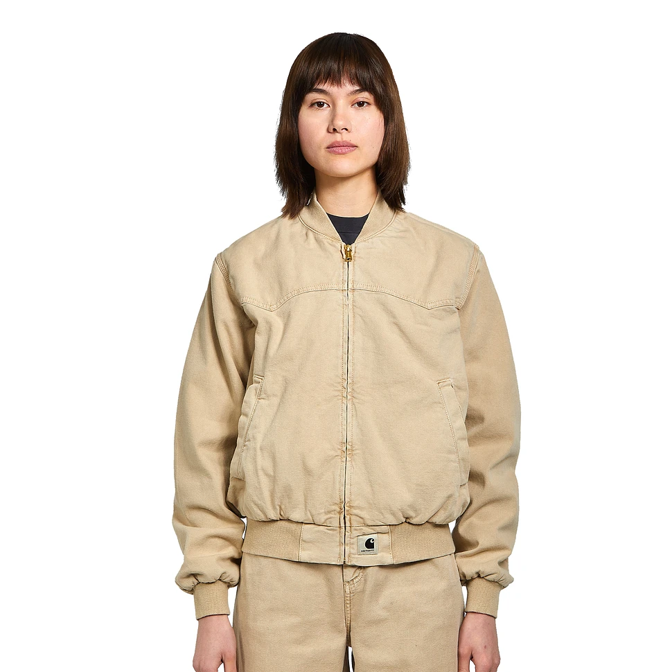 Carhartt WIP - W' Santa Fe Bomber "Hudson" Stretch Canvas, 9.6 oz