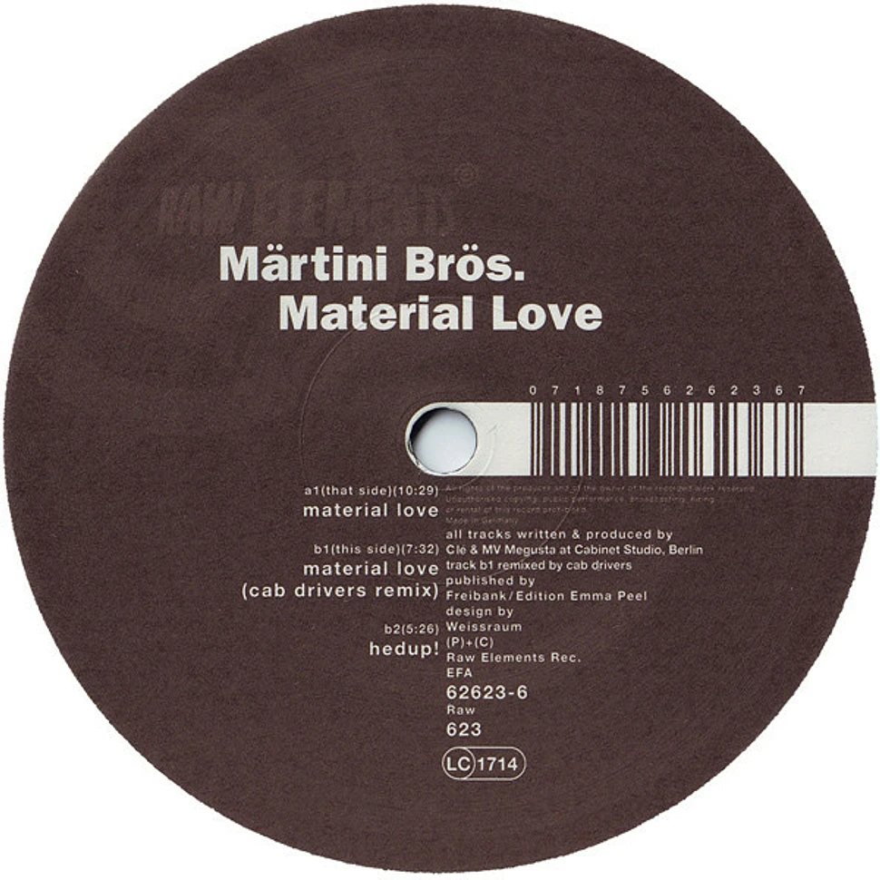 Märtini Brös. - Material Love