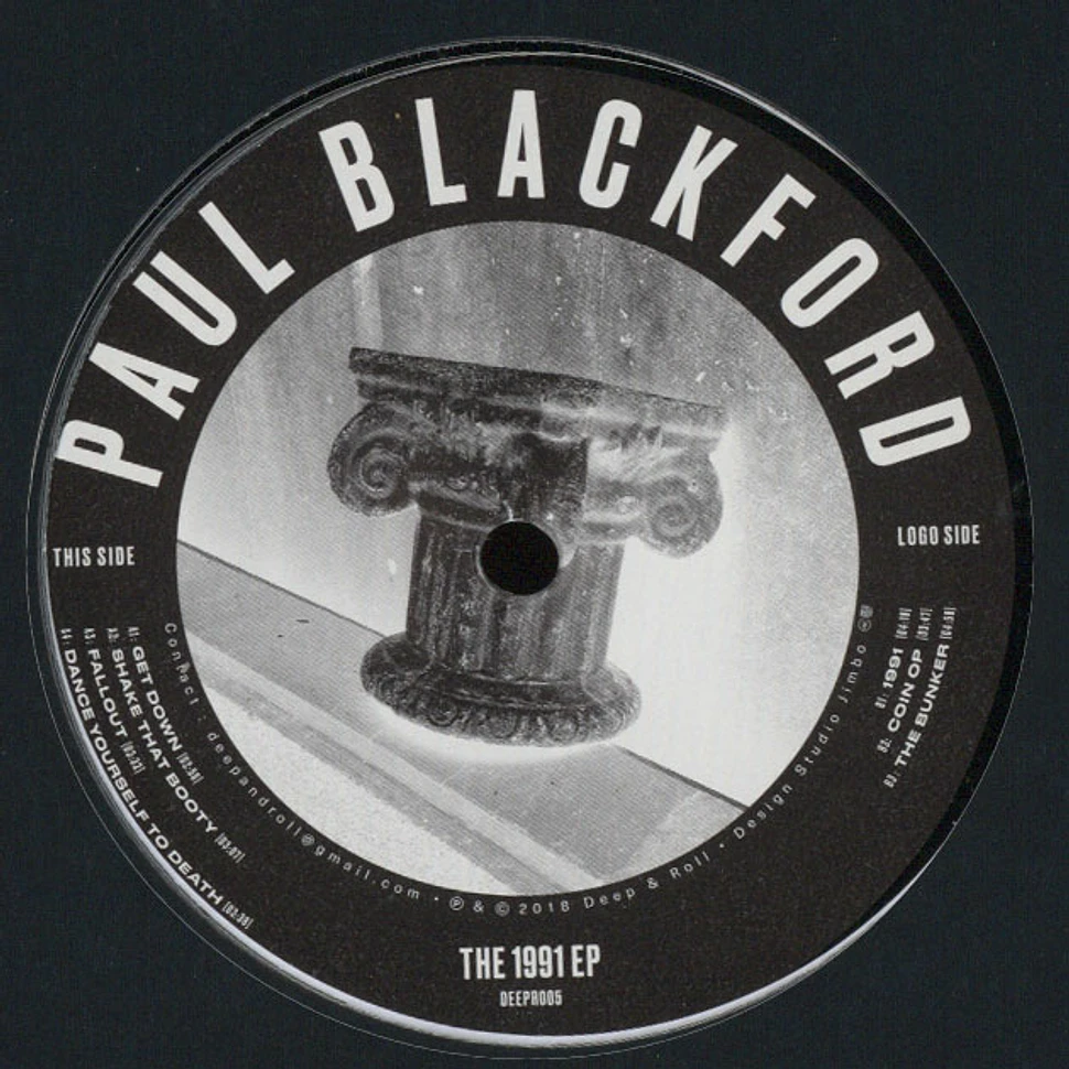 Paul Blackford - The 1991 EP