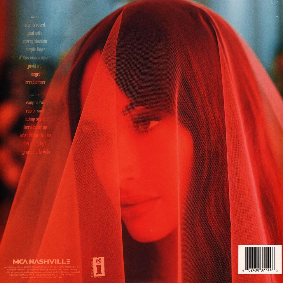 Kacey Musgraves - Star-Crossed Indie Exclusive Clear Transparent Vinyl Edition