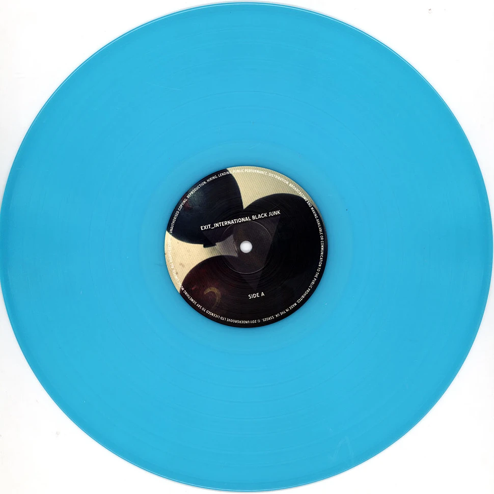 Exit_international - Black Junk Electric Blue Vinyl Edition