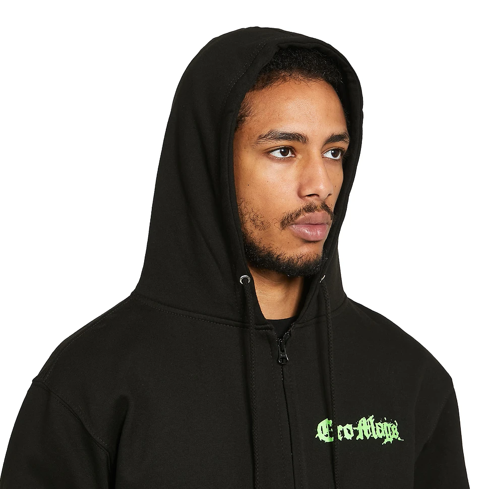 Cro-Mags - Green Logo Zip Hoodie