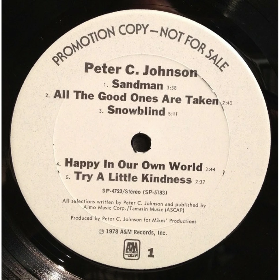 Peter C. Johnson - Peter C. Johnson