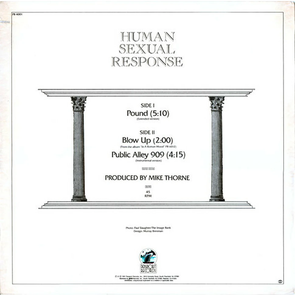 Human Sexual Response - Pound